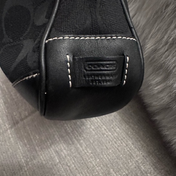 Coach black signature monogram demi bag y2k - 6094 - Picture 4 of 8